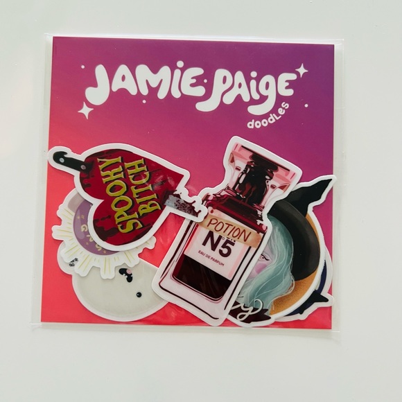 Jamie Paige Designed Stickers - Picture 1 of 10